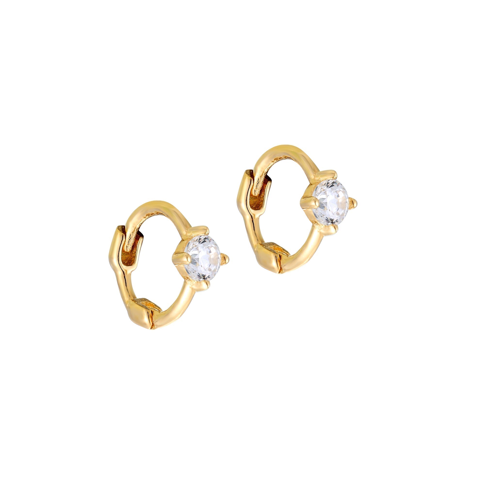 tiny gold cartilage earring - seol-gold