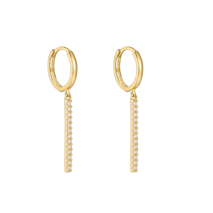 9ct Solid Gold hoop earrings - seol gold