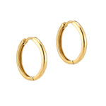 18ct Gold Vermeil 20mm Large Hoop Earrings