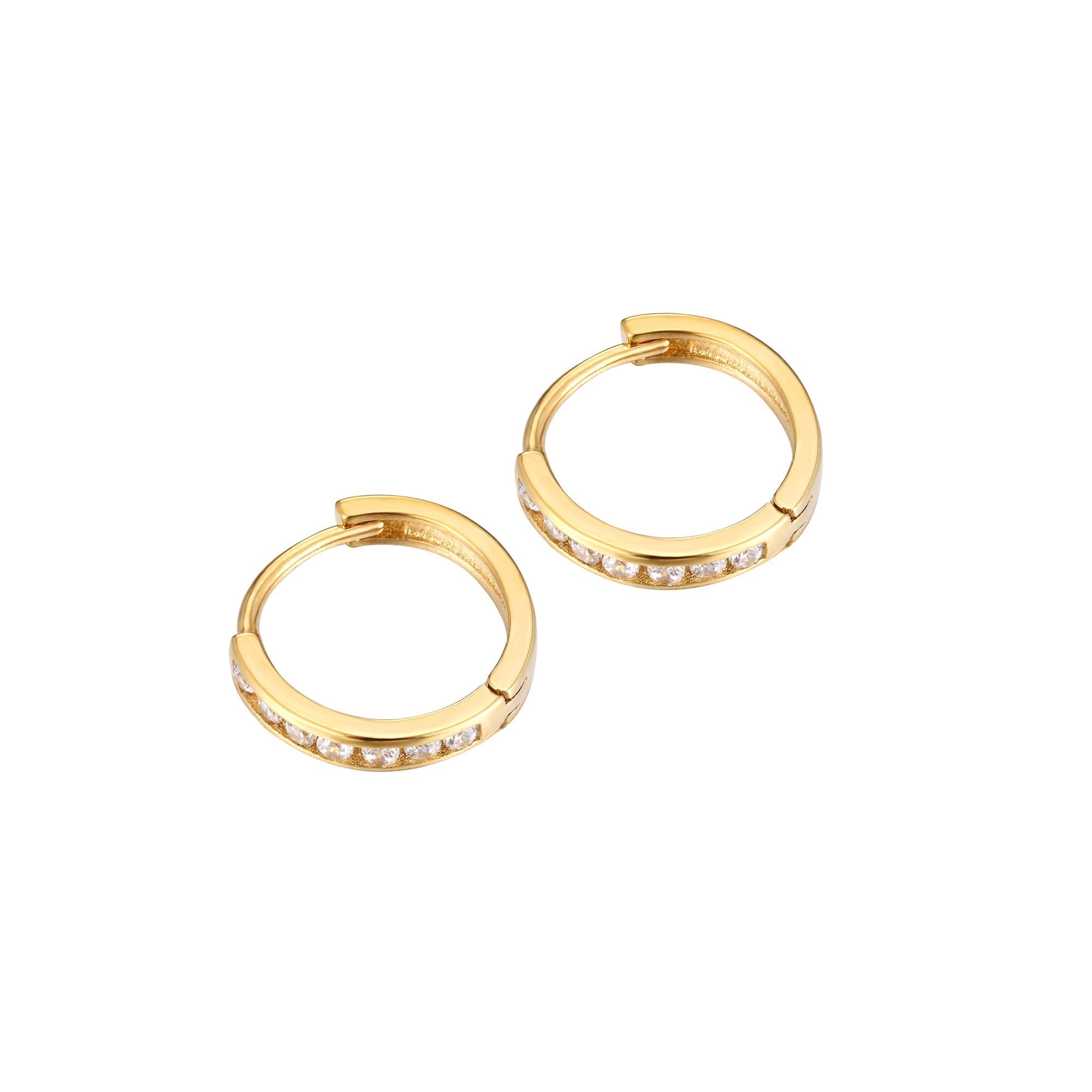 9ct gold - cartilage earring - seolgold