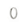 mens silver hoop - seolgold