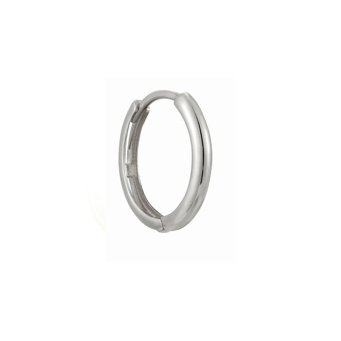 mens silver hoop - seolgold