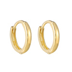 9ct Solid Gold Minimal Hoops