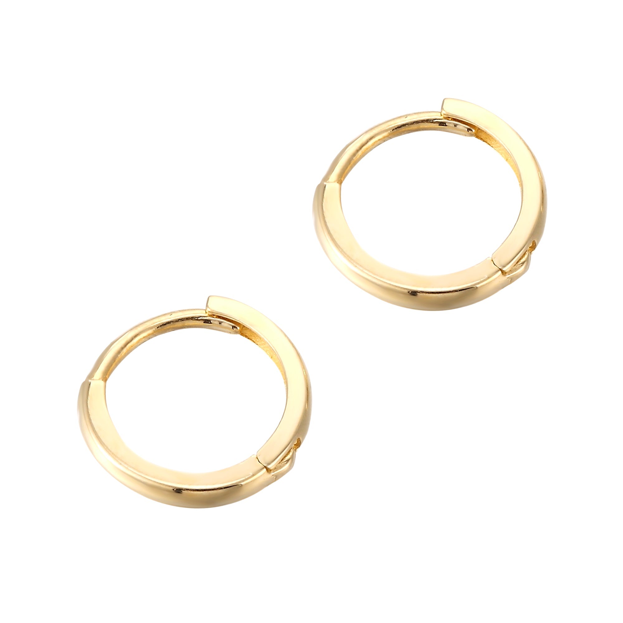 9ct Solid Gold hoop earring - seol gold