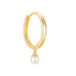 pearl earring - seol gold