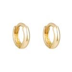 9ct Solid Gold 7.5mm Hoops