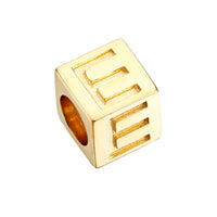 gold block letter - seol gold