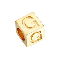 gold block letter - seol gold