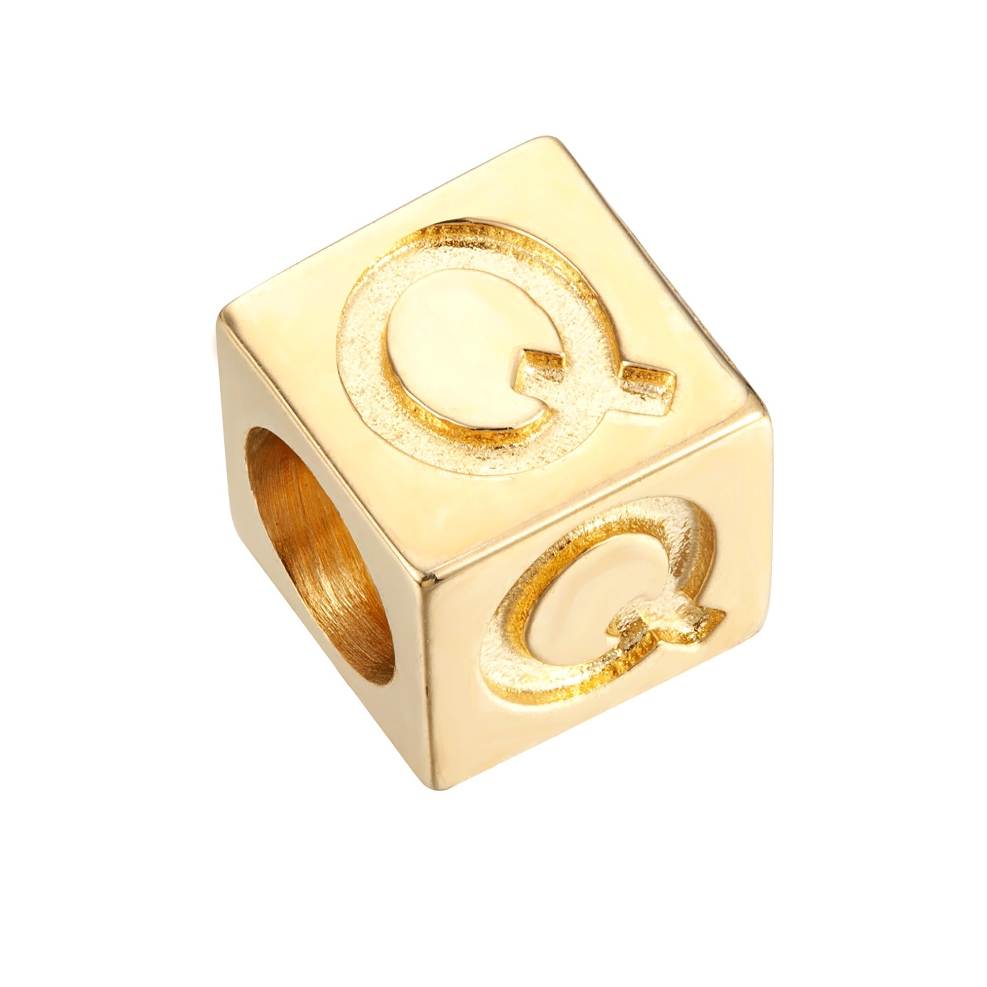 gold block letter - seol gold