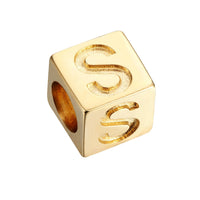 gold block letter - seol gold
