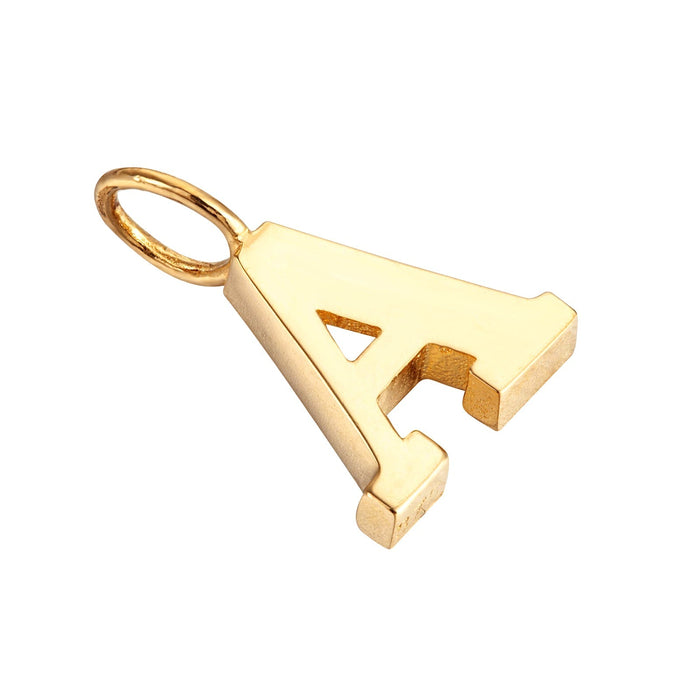 Seol Gold - 9ct gold classic alphabet charm