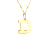 Seol Gold - 9ct gold classic alphabet charm