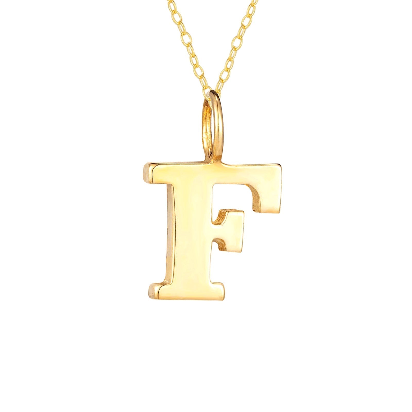 Seol Gold - 9ct gold classic alphabet charm