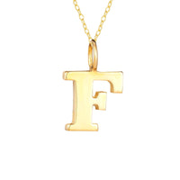 Seol Gold - 9ct gold classic alphabet charm