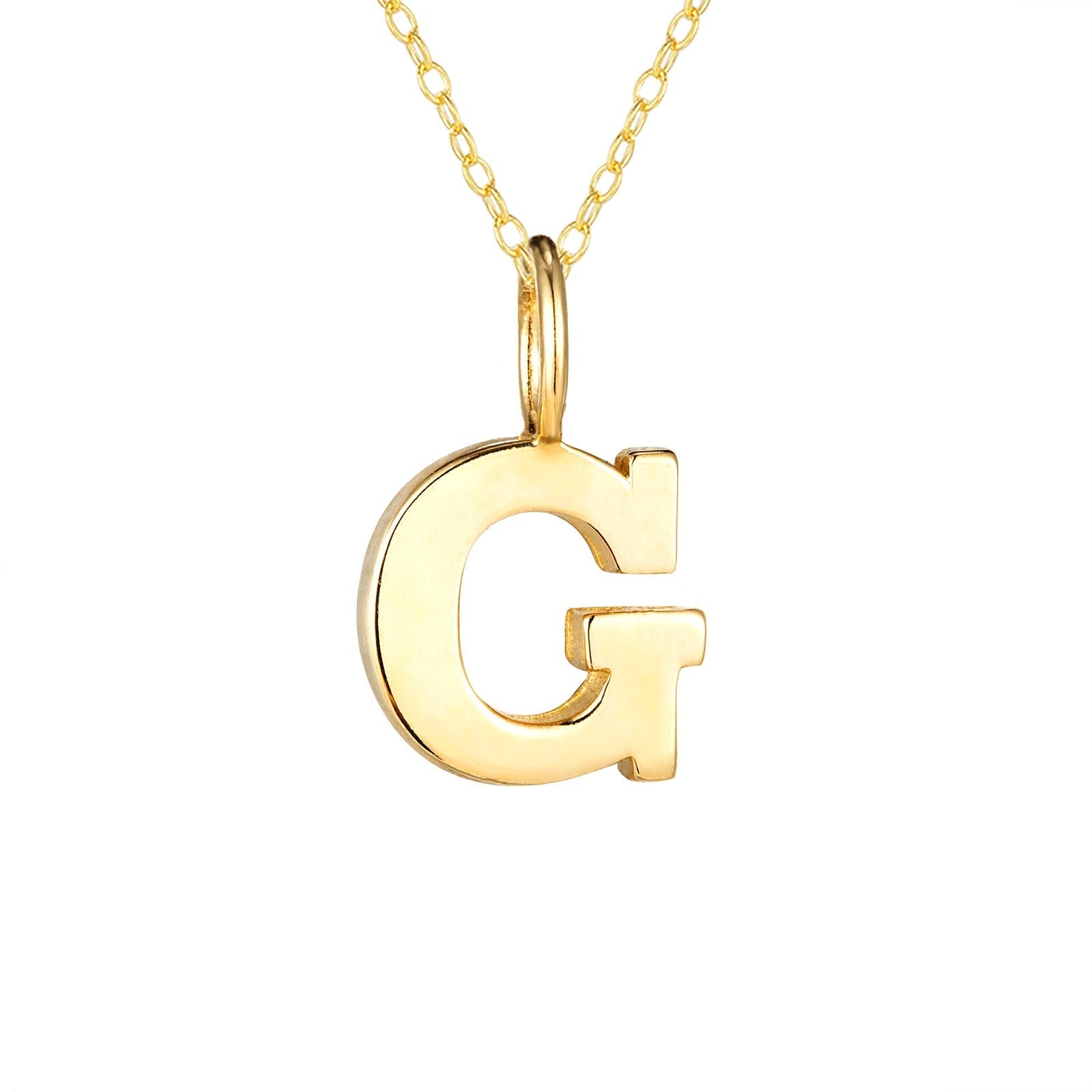 Seol Gold - 9ct gold classic alphabet charm
