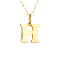 Seol Gold - 9ct gold classic alphabet charm