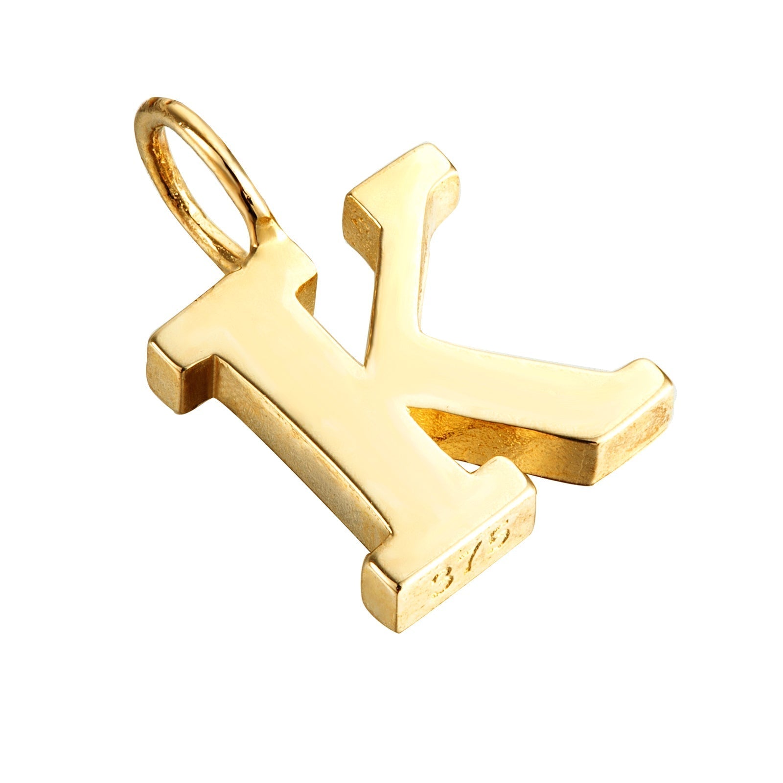 Seol Gold - 9ct gold classic alphabet charm