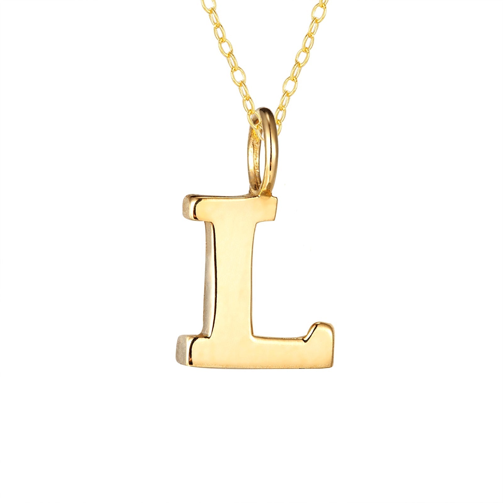 Seol Gold - 9ct gold classic alphabet charm