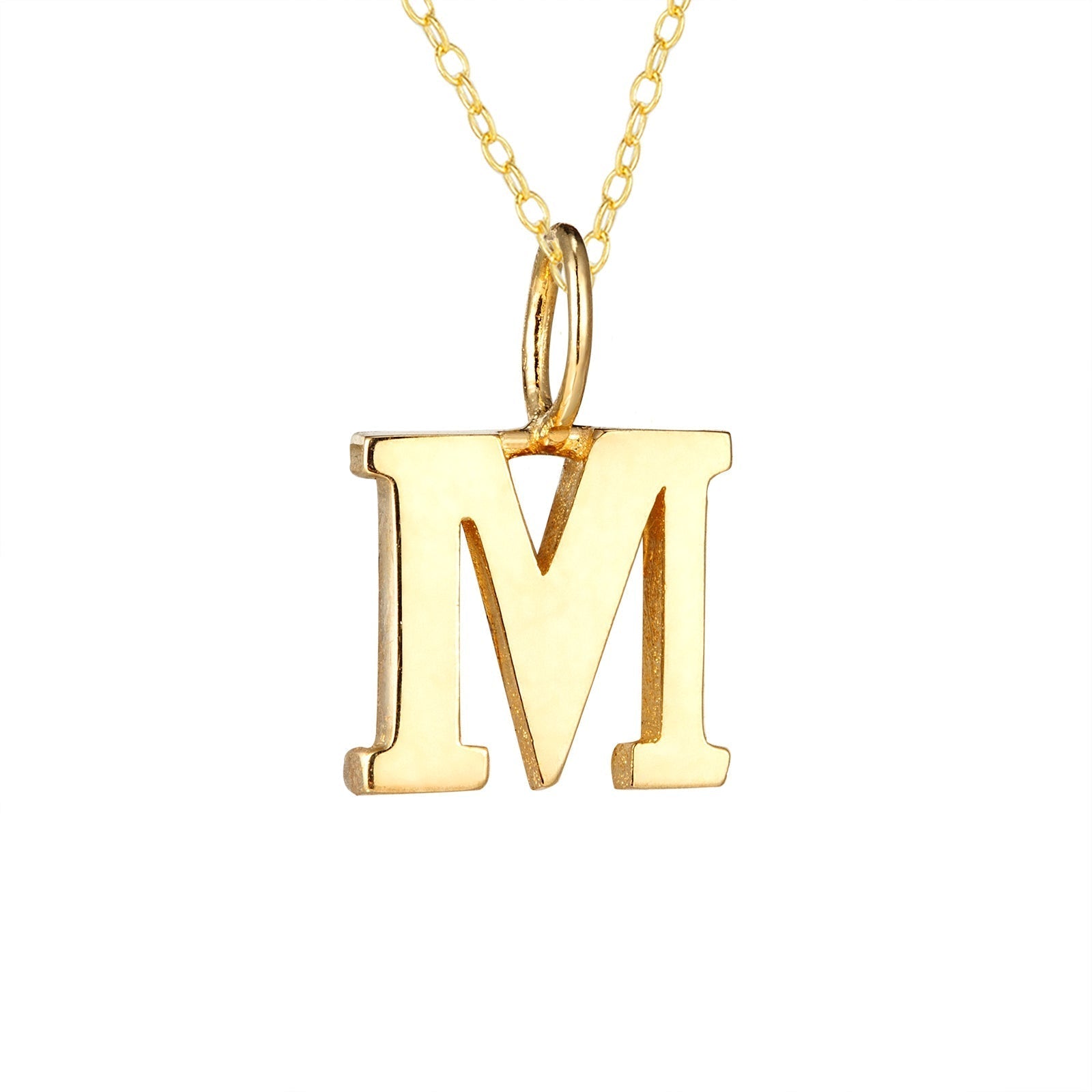 Seol Gold - 9ct gold classic alphabet charm