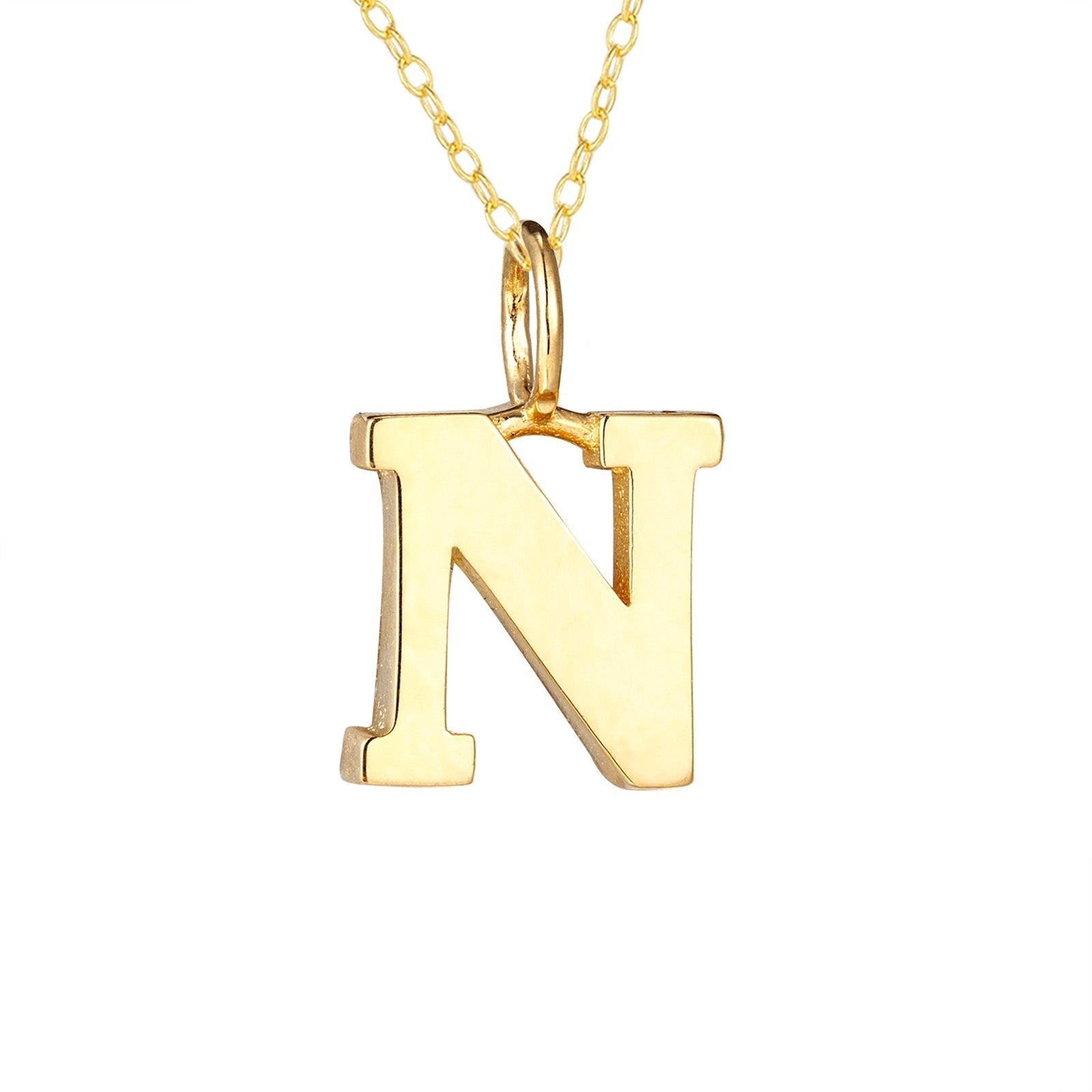 Seol Gold - 9ct gold classic alphabet charm