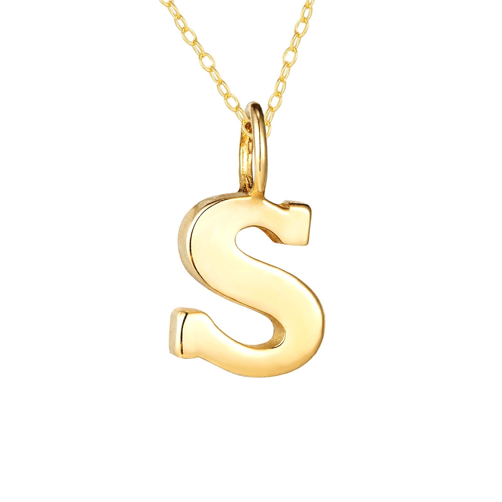 Seol Gold - 9ct gold classic alphabet charm