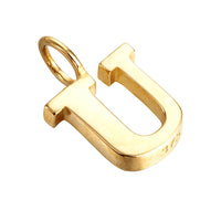 Seol Gold - 9ct gold classic alphabet charm