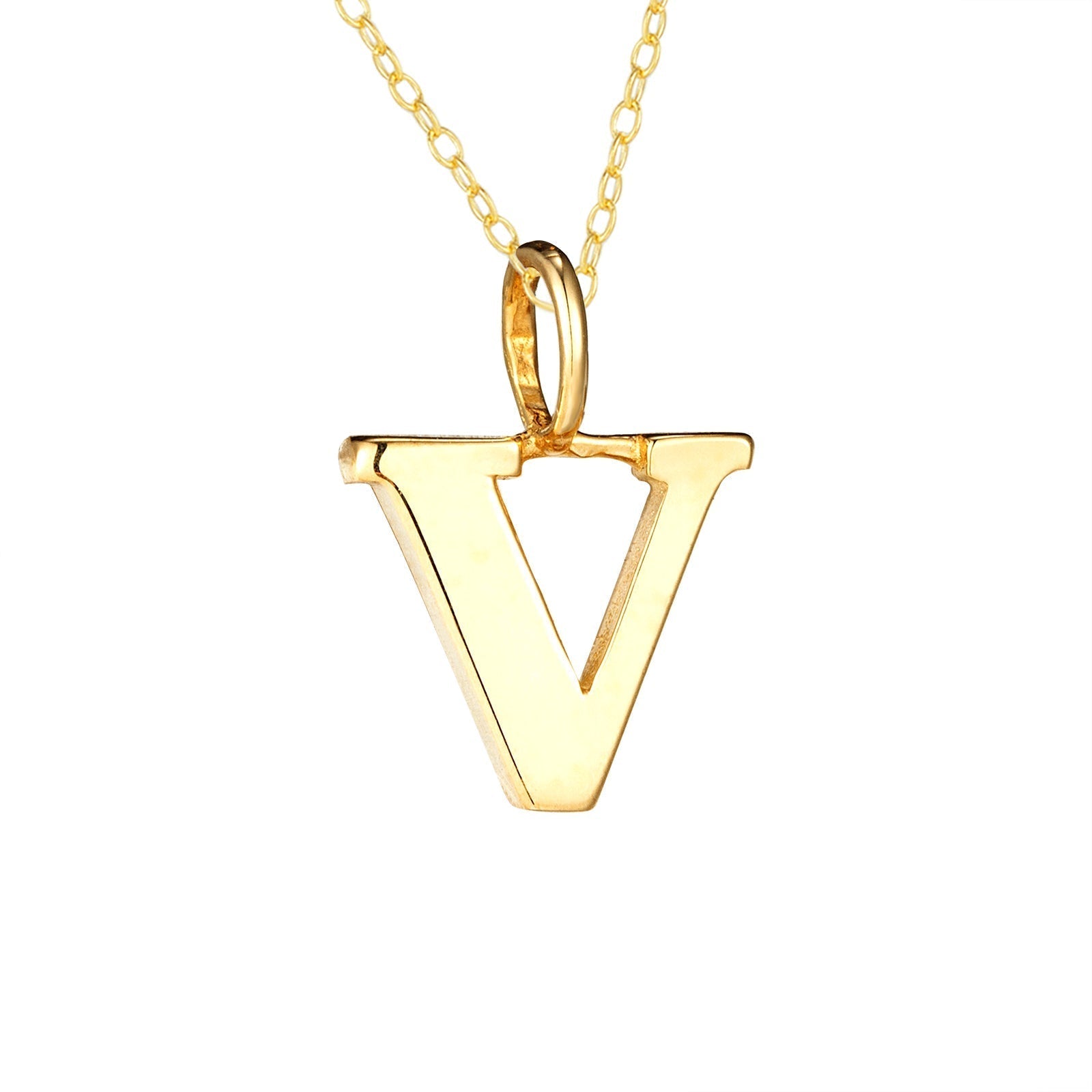 Seol Gold - 9ct gold classic alphabet charm
