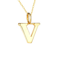 Seol Gold - 9ct gold classic alphabet charm