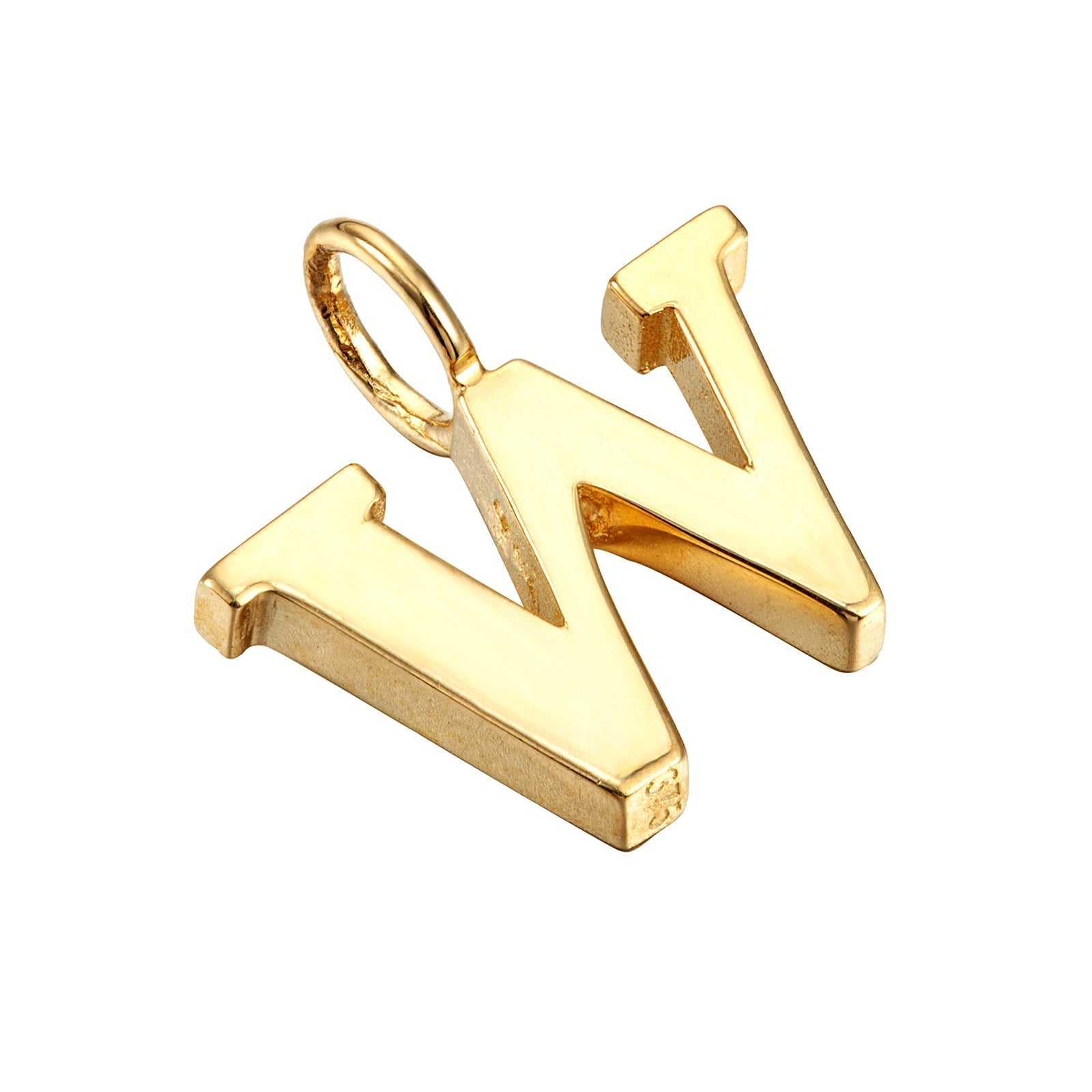 Seol Gold - 9ct gold classic alphabet charm