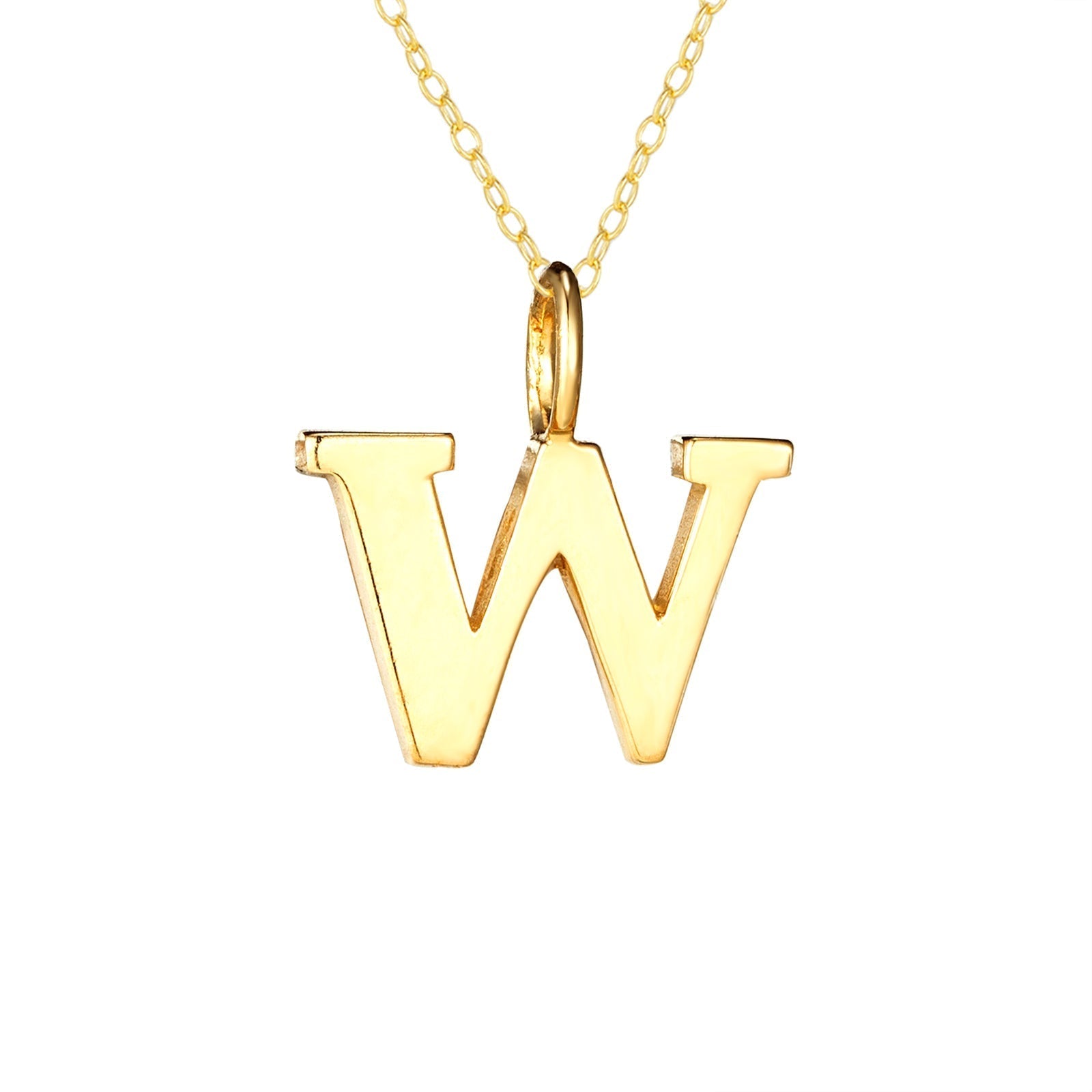 Seol Gold - 9ct gold classic alphabet charm