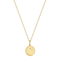 Moon Medallion - seol-gold