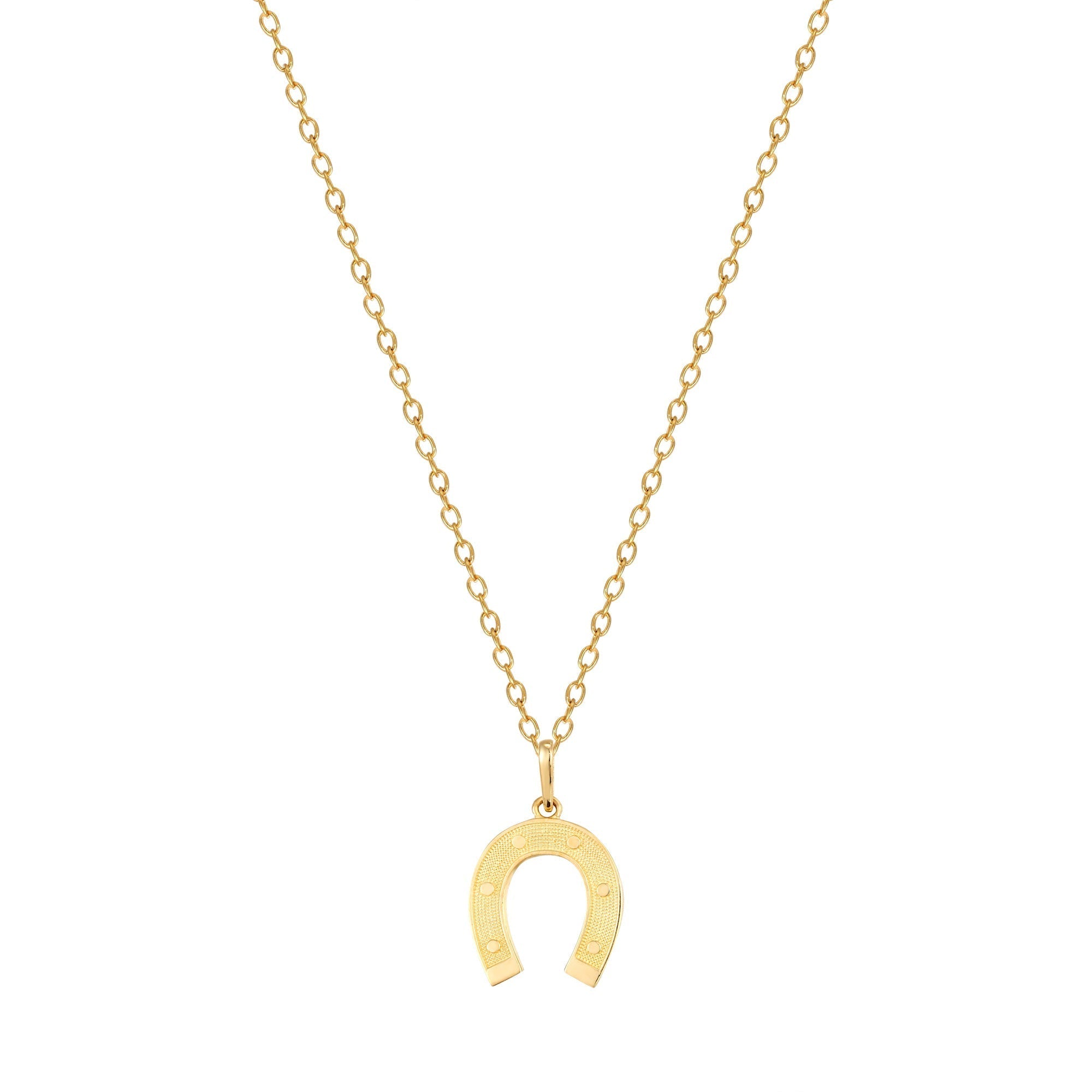 Horseshoe Charm - seol-gold