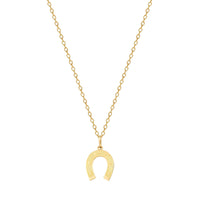 Horseshoe Charm - seol-gold