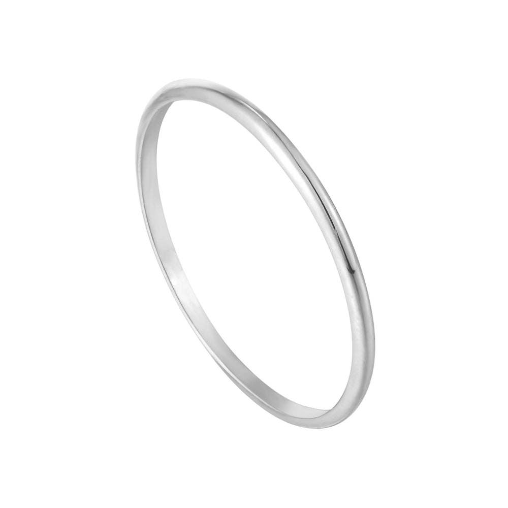Silver Band Ring - seol-gold