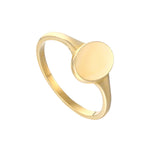9ct signet ring - seol gold