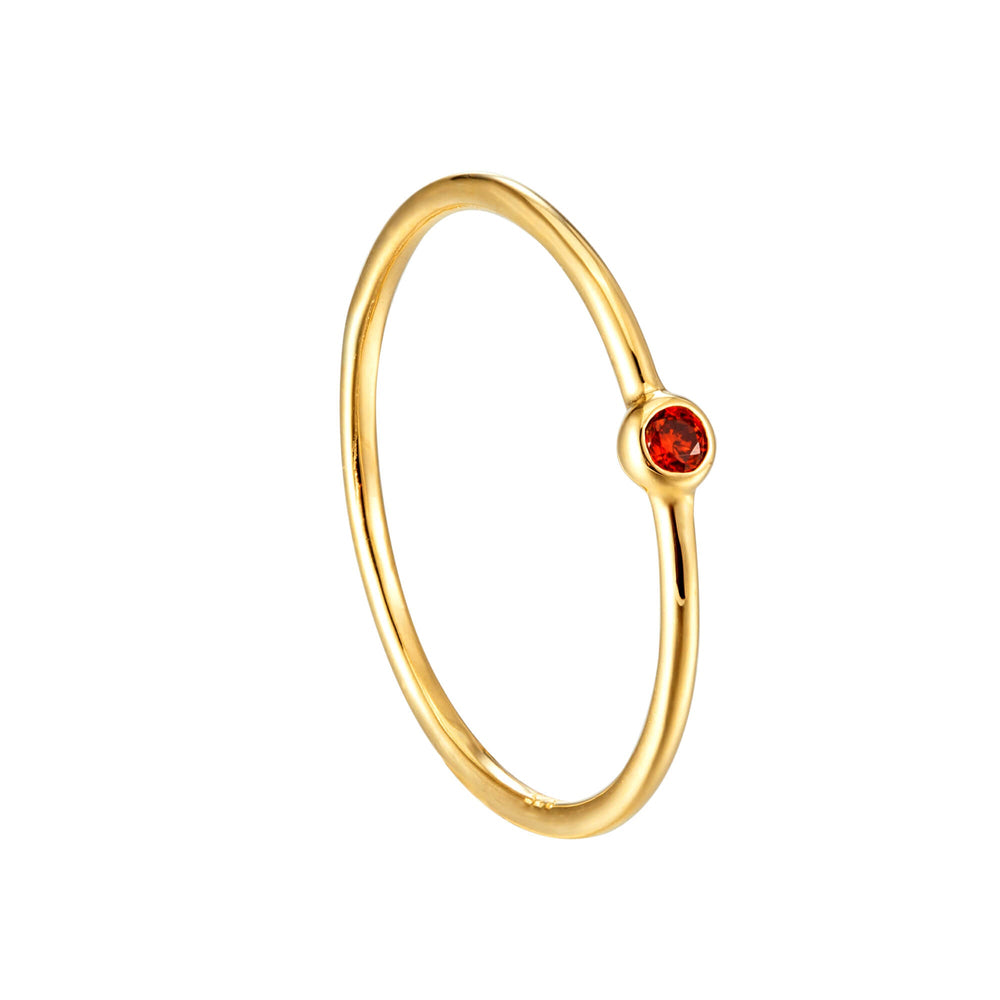 9ct ruby ring - seol gold