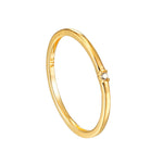 9ct cz ring - seol gold