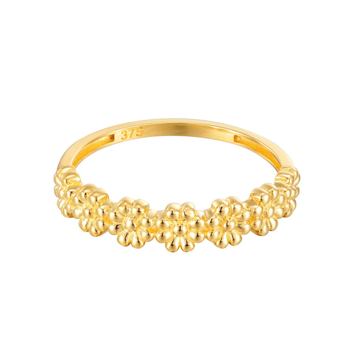flower ring - seol gold