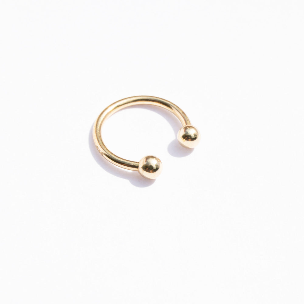 Buy 9ct WHITE GOLD FALSE, Very Thin False Nose Ring, Fake Nose Ring  Hypoallergenic, Tragus Piercing, Cartilage Ring, Septum Ring, Piercing,  Hoop Online in India - Etsy