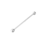 Silver scaffold earring- seol-gold
