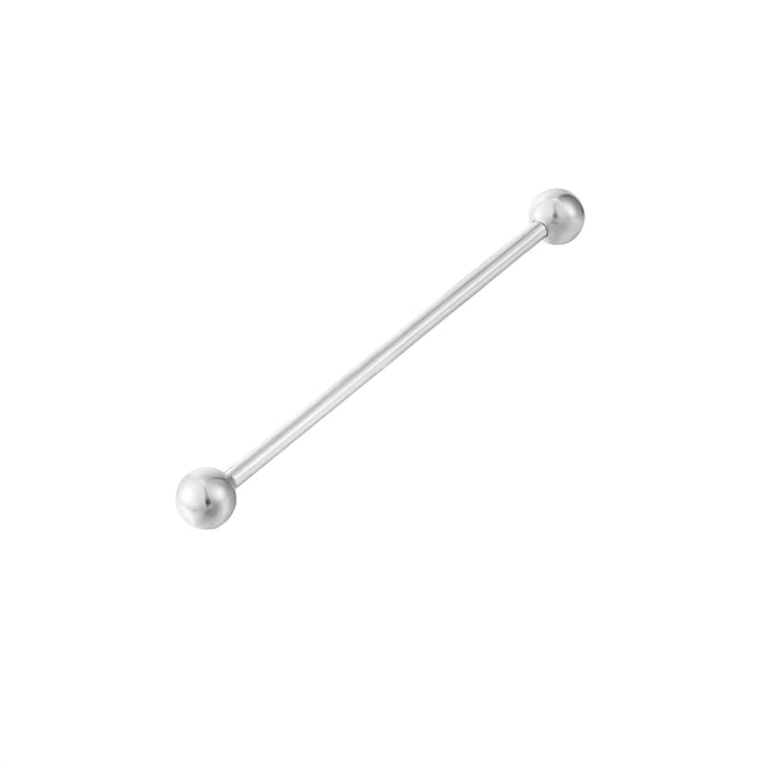 Silver scaffold earring- seol-gold