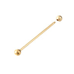 gold scaffold earring - seol-gold
