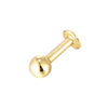 gold cartilage earring - seol-gold