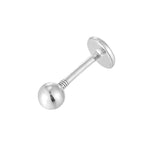 Sterling Silver Tiny Ball Stud Labret