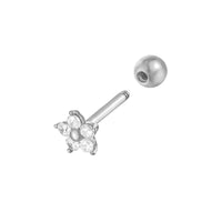flower cartliage earring - seolgold