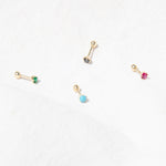 9ct Solid Gold cartilage stud - seol-gold