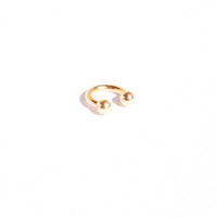 gold cartilage hoop - seol-gold
