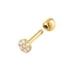9ct Solid Gold cartilage earring - seol-gold