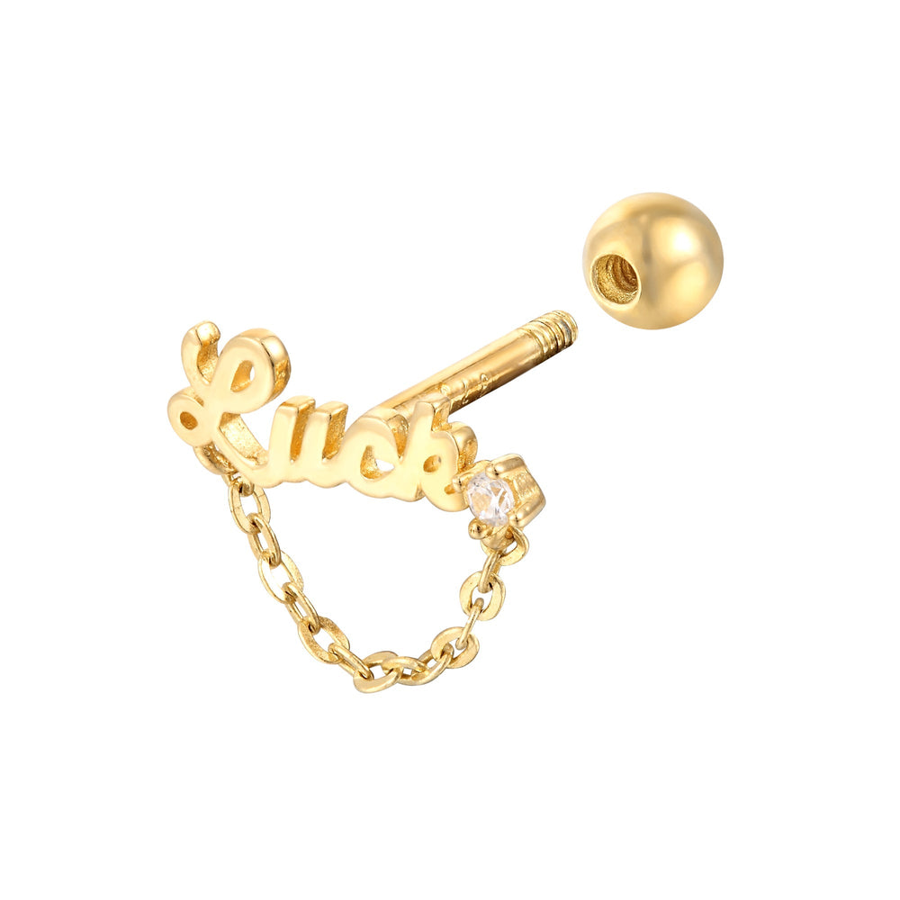 9ct gold - stud earring - seolgold