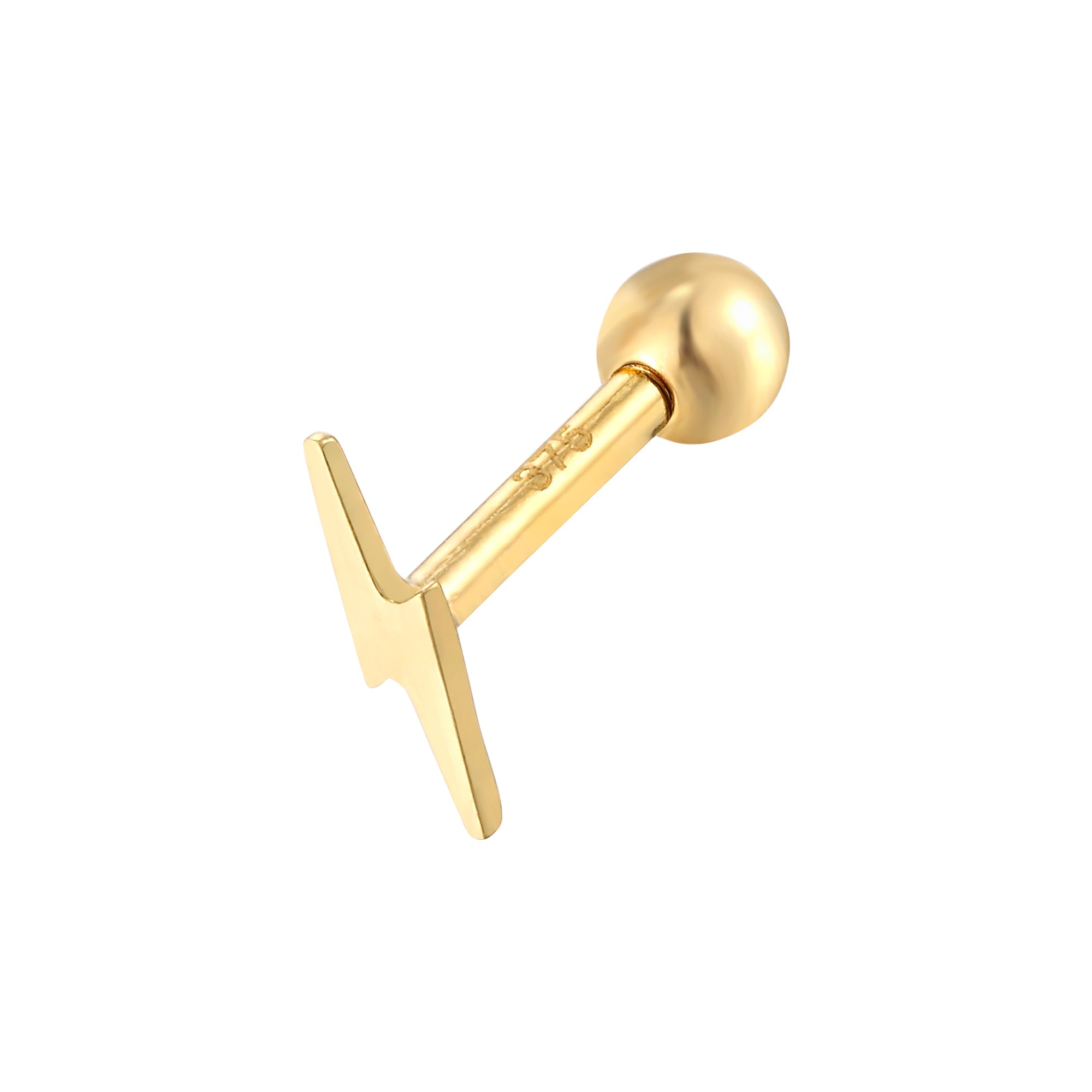 9ct Solid Gold stud - seol gold